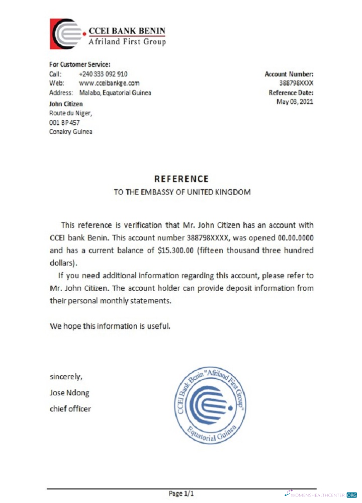 Download Equatorial Guinea CCEI Bank Benin bank reference Photoshop template